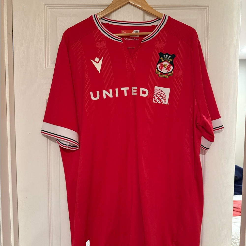 Wrexham 2023 Home Football Kit